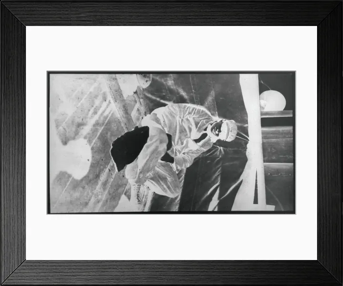 Framed Print : David Sarnoff Traveling While Working as Wireless Operator Framed Print : David Sarnoff Traveling While Working as Wireless Operator