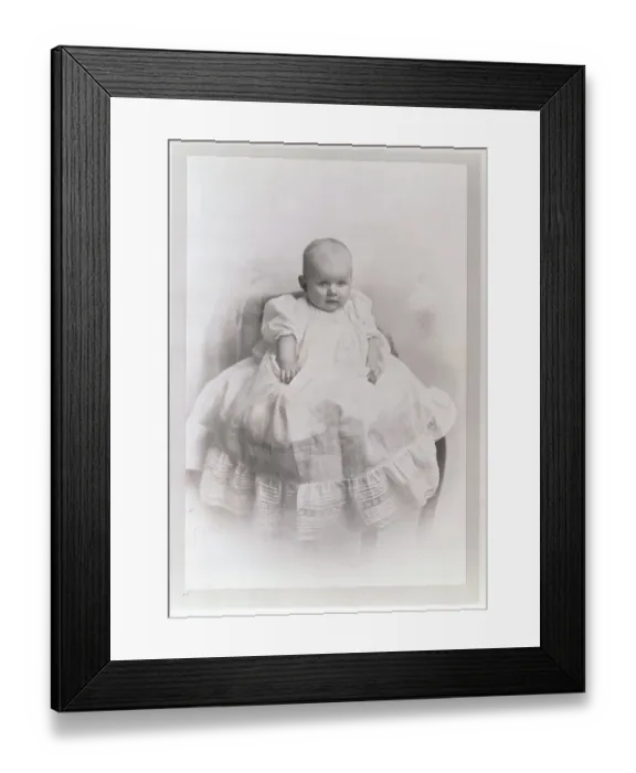Framed Print : Actress Jean Harlow as a Baby Framed Print : Actress Jean Harlow as a Baby