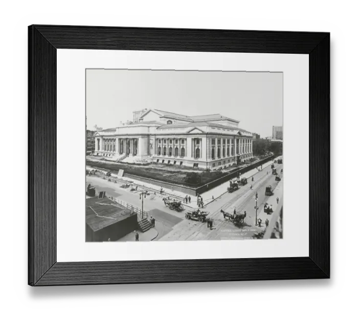 Framed Print : New York Public Library Framed Print : New York Public Library