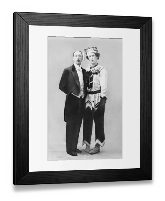 Framed Print : Igor Stravinsky and Vaslav Nijinsky Framed Print : Igor Stravinsky and Vaslav Nijinsky
