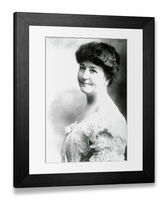 Framed Print : Portrait of Ellen Axon Wilson Framed Print : Portrait of Ellen Axon Wilson