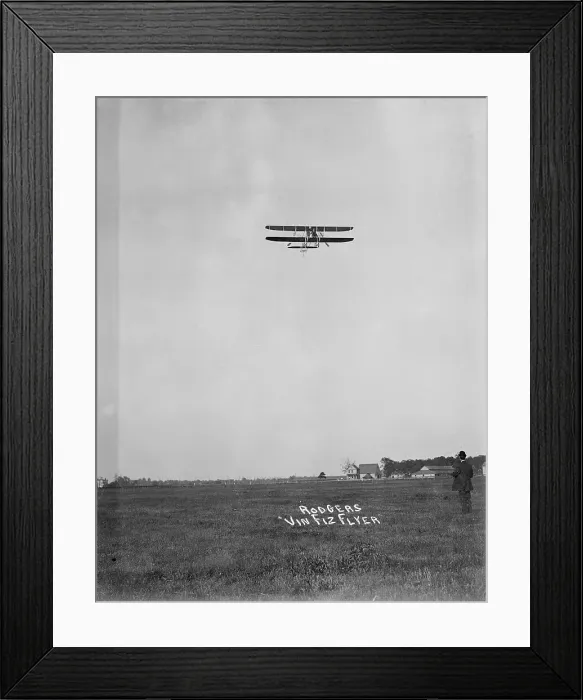 Framed Print : Vin Fiz in Flight Framed Print : Vin Fiz in Flight