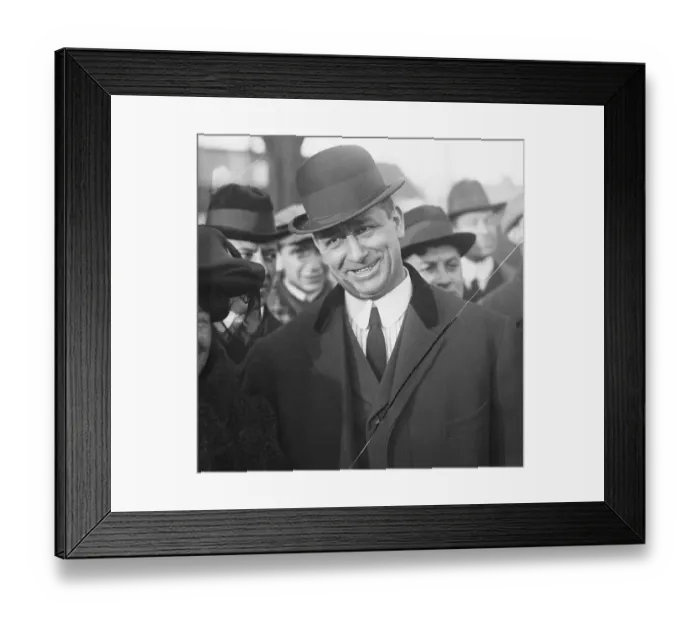 Framed Print : New York Police Lieutenant Charles Becker Smiling Framed Print : New York Police Lieutenant Charles Becker Smiling