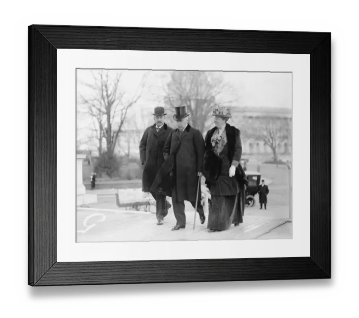 Framed Print : Mrs. Herbert Satterlee with J.P. Morgan and J.P. Morgan Jr Framed Print : Mrs. Herbert Satterlee with J.P. Morgan and J.P. Morgan Jr