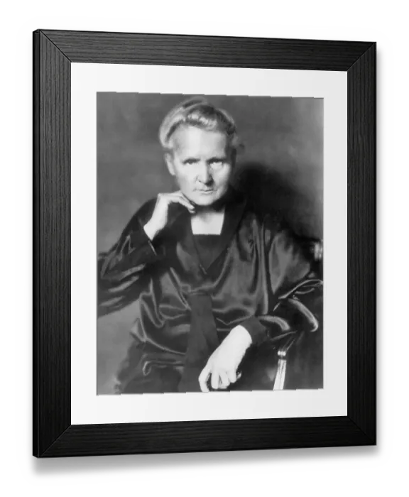 Framed Print : Famous Chemist Marie Curie Framed Print : Famous Chemist Marie Curie