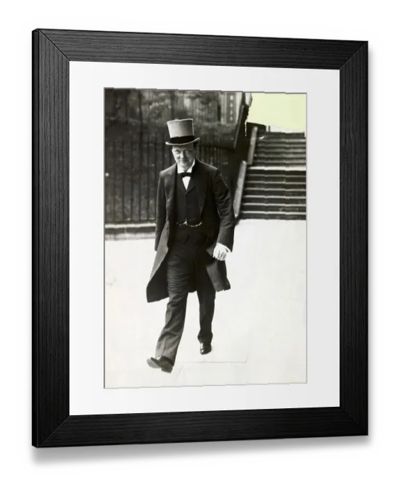Framed Print : Sir Winston Churchill When Head of British Navy Framed Print : Sir Winston Churchill When Head of British Navy