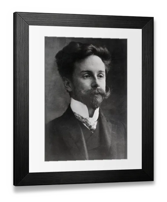 Framed Print : Portrait Of Alexander Scriabin Framed Print : Portrait Of Alexander Scriabin