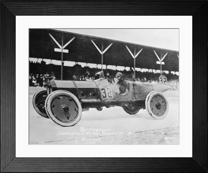 Framed Print : Ray Harroun Winning Indy 500 Framed Print : Ray Harroun Winning Indy 500