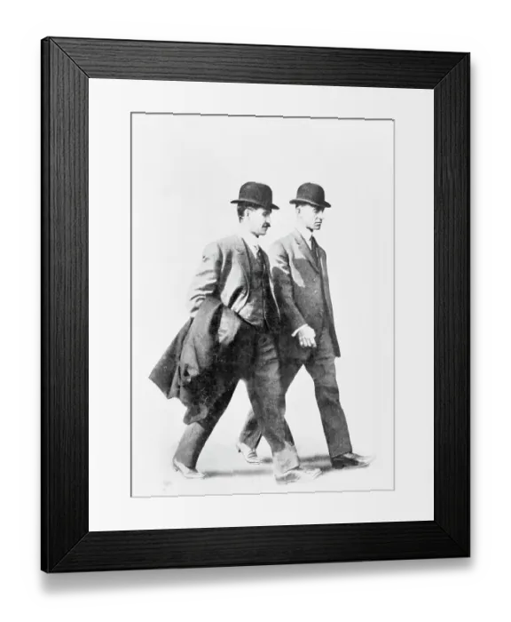 Framed Print : Inventors Orville and Wilbur Wright Framed Print : Inventors Orville and Wilbur Wright