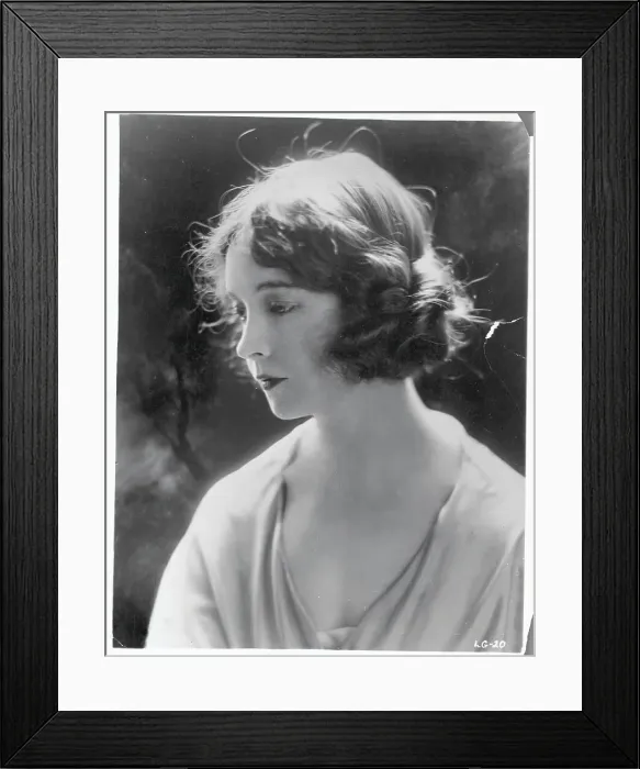 Framed Print : Portrait of Lillian Gish Framed Print : Portrait of Lillian Gish