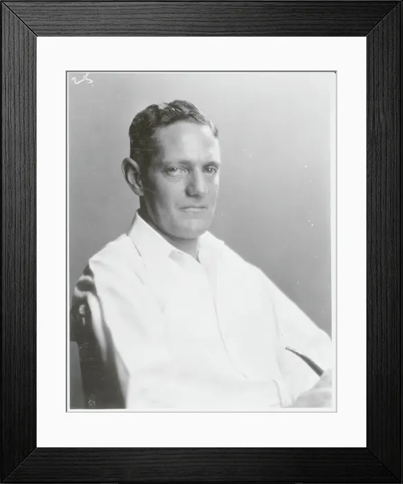 Framed Print : Portrait of Author Octavus Roy Cohen Framed Print : Portrait of Author Octavus Roy Cohen