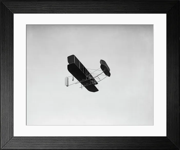 Framed Print : Wright Brothers Flying Plane Framed Print : Wright Brothers Flying Plane