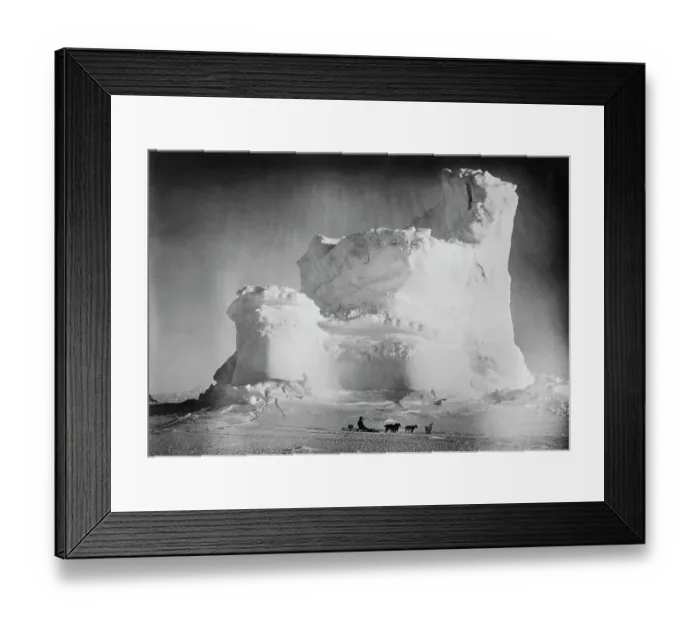 Framed Print : The Scott Expedition Framed Print : The Scott Expedition