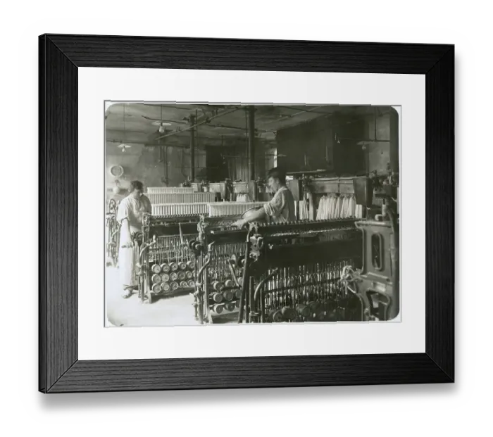 Framed Print : French Candle Factory Framed Print : French Candle Factory