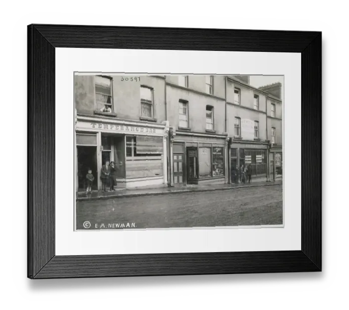 Framed Print : Wrecked Storefronts in Tipperary Framed Print : Wrecked Storefronts in Tipperary