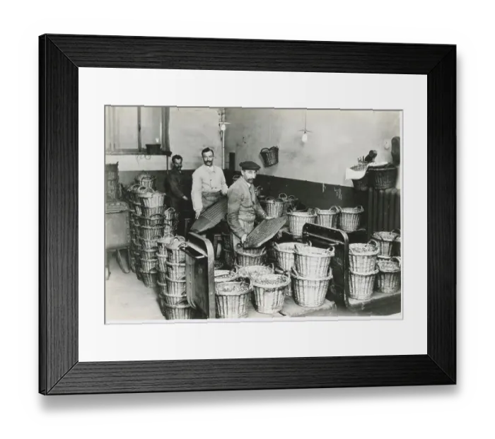 Framed Print : French Mint Workers Framed Print : French Mint Workers