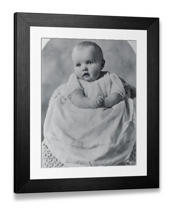 Framed Print : Portrait of MGM Actress Anita Page as a Baby Framed Print : Portrait of MGM Actress Anita Page as a Baby