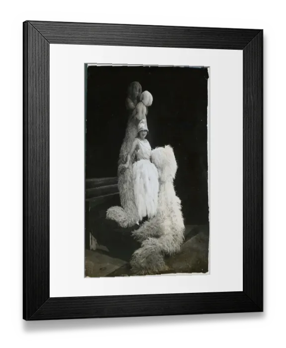 Framed Print : Portrait of Mlle. Minstinguett