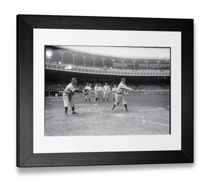 Framed Print : Hans Wagner At Bat Circa 1910 Framed Print : Hans Wagner At Bat Circa 1910