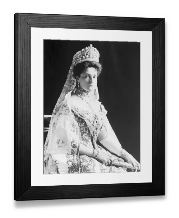 Framed Print : Russian Empress Alexandra Framed Print : Russian Empress Alexandra