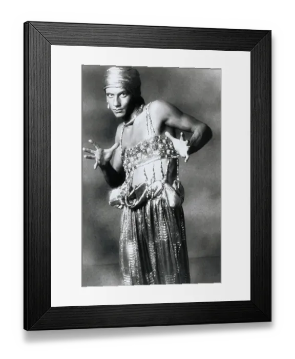 Framed Print : Russian Ballet Dancer Vaslav Nijinsky Framed Print : Russian Ballet Dancer Vaslav Nijinsky