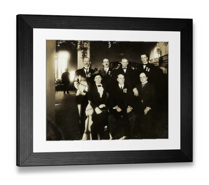 Framed Print : Ida Tarbell (Left) and Colleagues Framed Print : Ida Tarbell (Left) and Colleagues