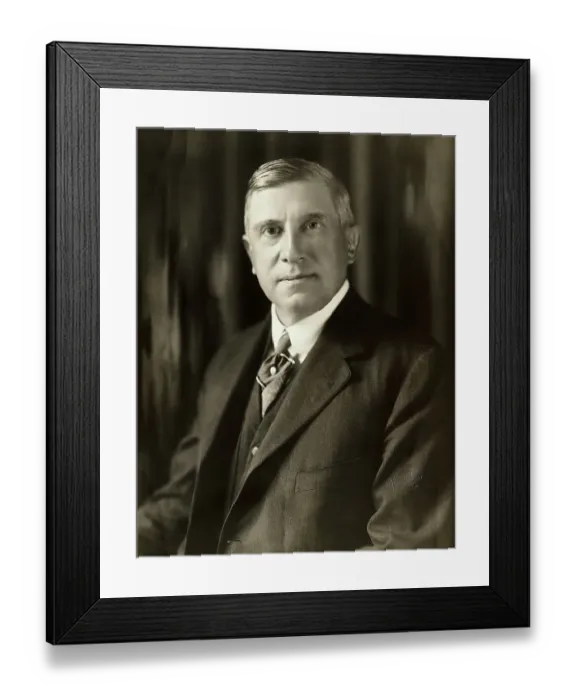 Framed Print : Portrait of Charles Schwab Framed Print : Portrait of Charles Schwab