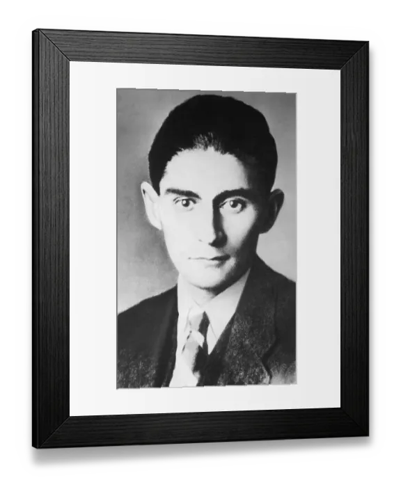 Framed Print : Franz Kafka Framed Print : Franz Kafka