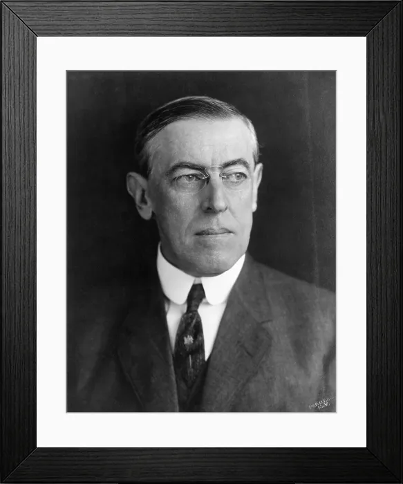 Framed Print : Woodrow Wilson Framed Print : Woodrow Wilson