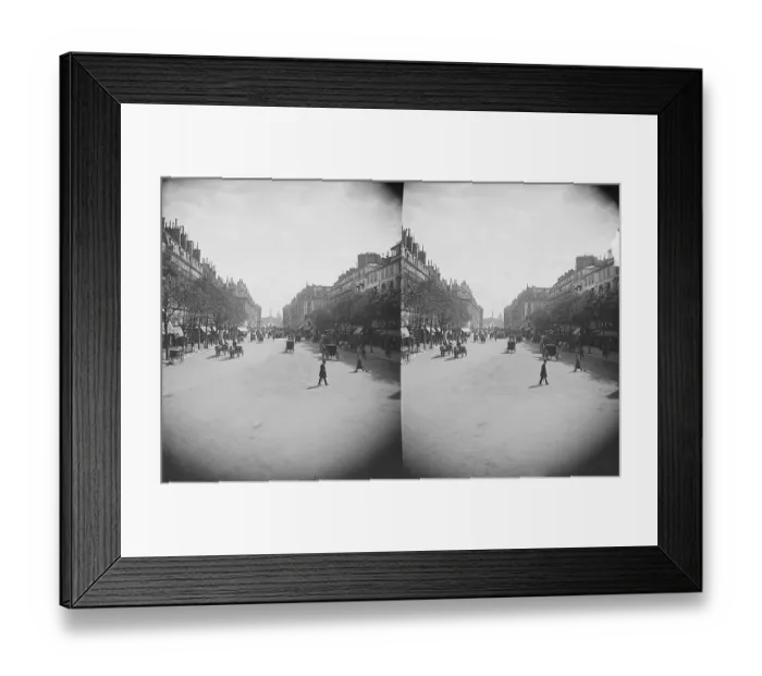 Framed Print : Rue Royale Framed Print : Rue Royale
