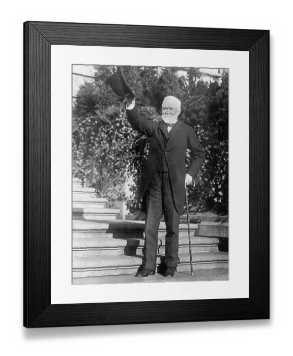 Framed Print : Industrialist Andrew Carnegie Framed Print : Industrialist Andrew Carnegie