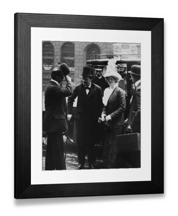 Framed Print : Winston and Clementine Churchill Framed Print : Winston and Clementine Churchill
