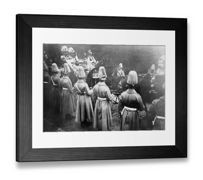 Framed Print : Nicholas II and Wilhelm II in Carriage Framed Print : Nicholas II and Wilhelm II in Carriage