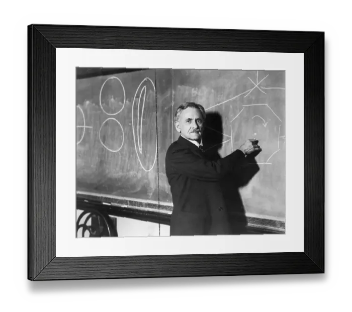Framed Print : Physicist Albert A. Michelson Framed Print : Physicist Albert A. Michelson