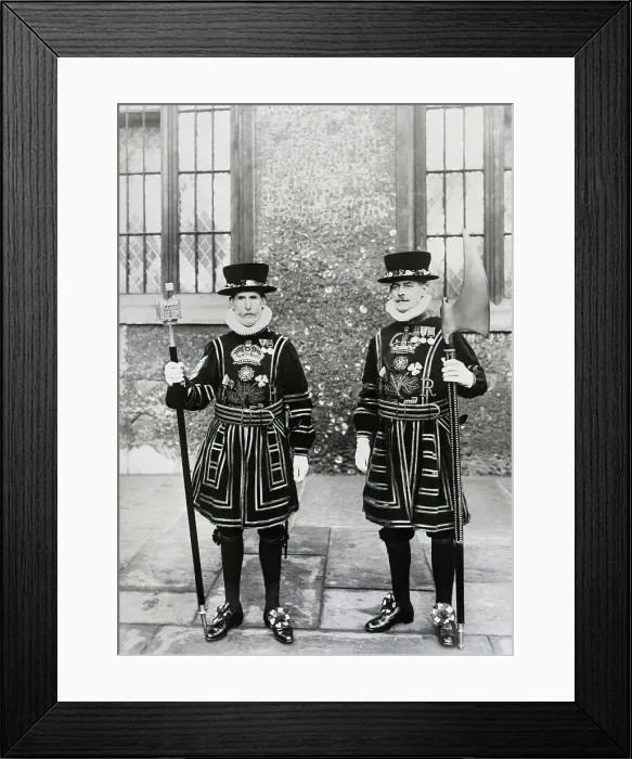 Framed Print : Beefeaters Framed Print : Beefeaters