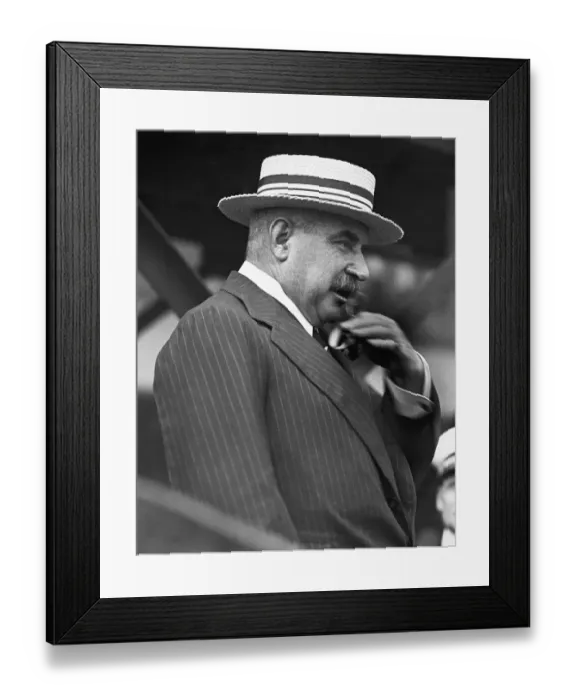 Framed Print : J.P. Morgan, Jr. at Yale-Harvard Boat Race Framed Print : J.P. Morgan, Jr. at Yale-Harvard Boat Race
