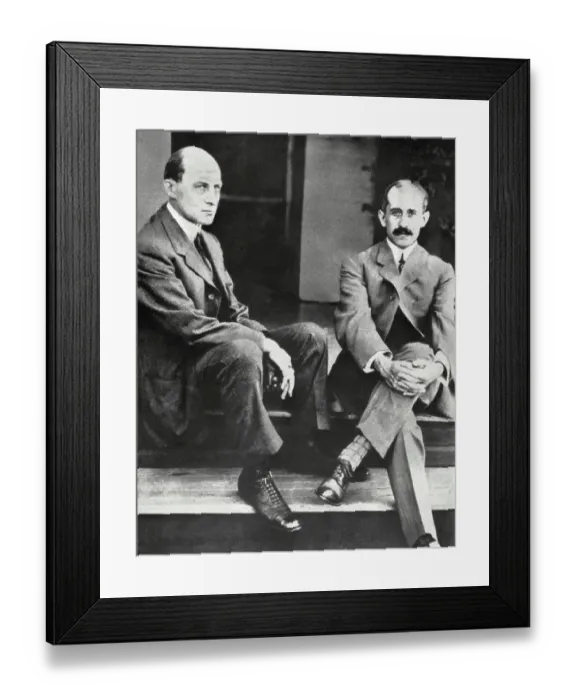 Framed Print : The Wright Brothers