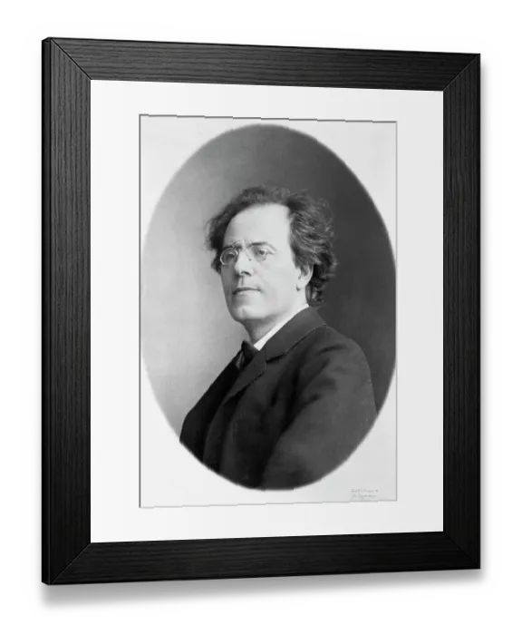 Framed Print : Gustav Mahler Framed Print : Gustav Mahler