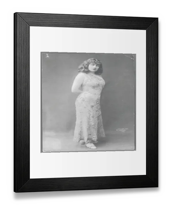 Framed Print : Mary Garden Posing as Thais Framed Print : Mary Garden Posing as Thais