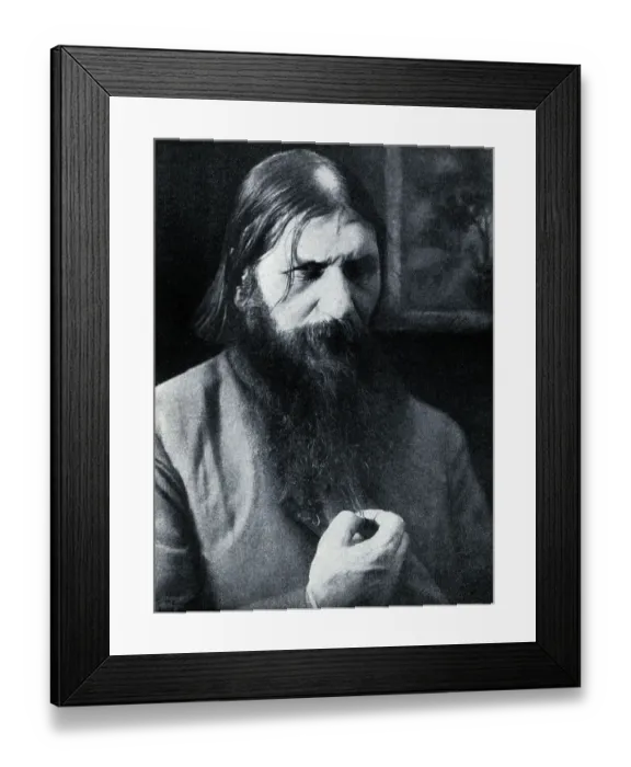 Framed Print : Gregori Rasputin Pulling at his Beard Framed Print : Gregori Rasputin Pulling at his Beard