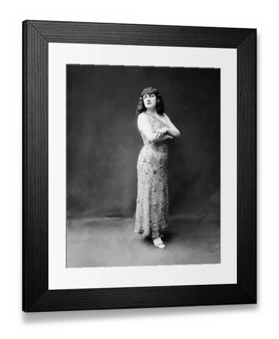 Framed Print : Portrait of Mary Garden Framed Print : Portrait of Mary Garden