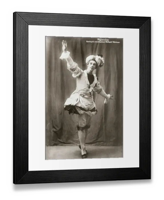 Framed Print : Vaslav Nijinksy Dancing Framed Print : Vaslav Nijinksy Dancing