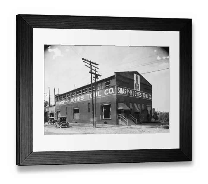 Framed Print : Hughes Tool Company Owned by Howard Hughes Framed Print : Hughes Tool Company Owned by Howard Hughes