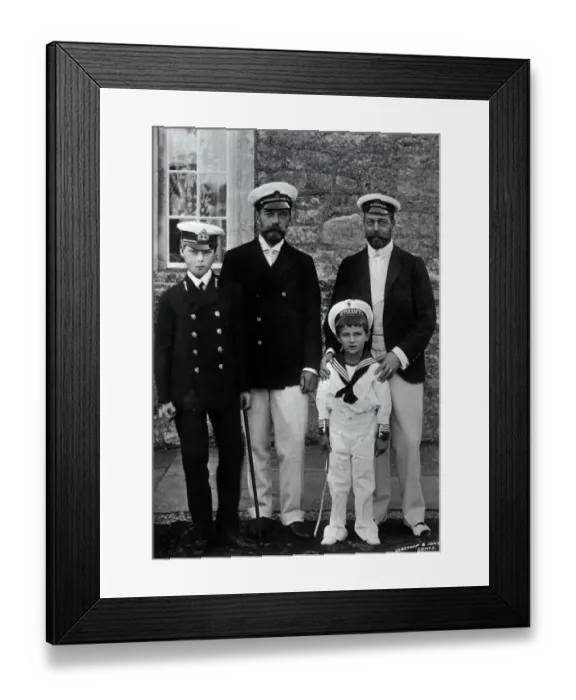 Framed Print : English and Russian Royalty Framed Print : English and Russian Royalty