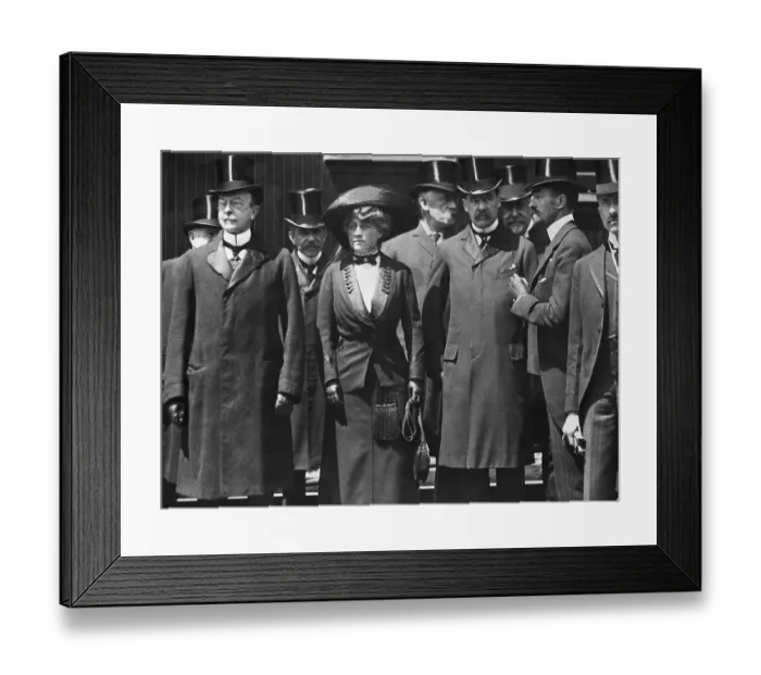 Framed Print : Members of New York Society Framed Print : Members of New York Society
