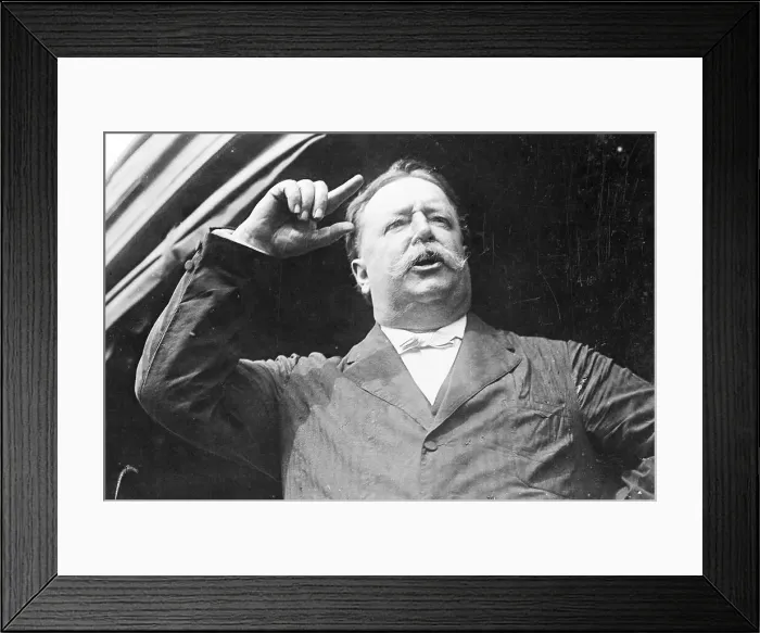 Framed Print : William Howard Taft Speaking Framed Print : William Howard Taft Speaking
