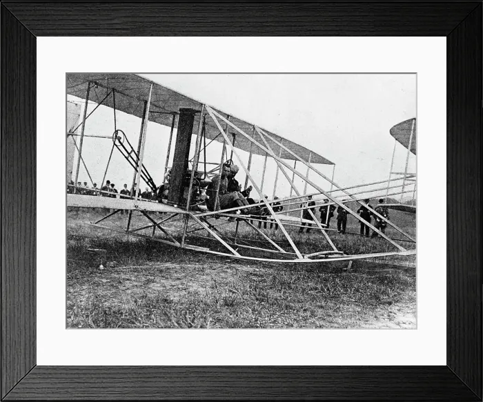 Framed Print : Thomas E. Selfridge and Orville Wright Framed Print : Thomas E. Selfridge and Orville Wright