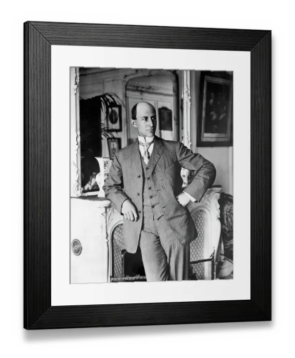 Framed Print : Wilbur Wright Framed Print : Wilbur Wright