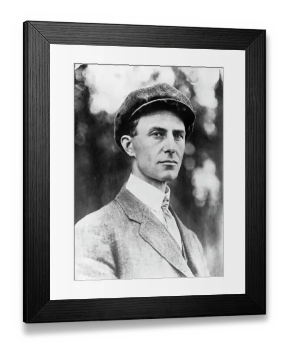 Framed Print : Wilbur Wright Framed Print : Wilbur Wright