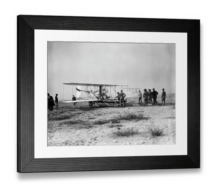Framed Print : A Wright Brothers Airplane Framed Print : A Wright Brothers Airplane